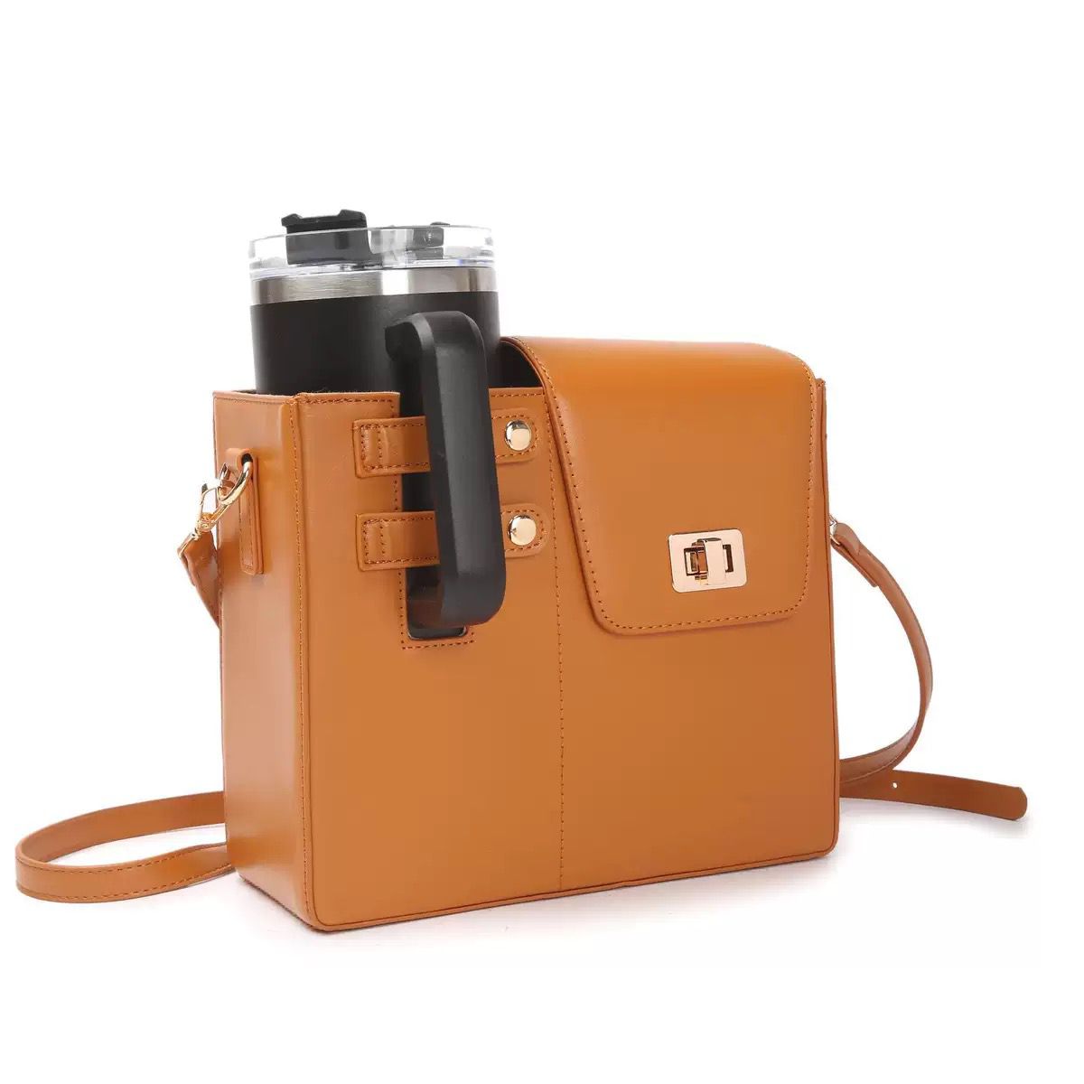 Everyday Crossbody Bag with Cup Holder