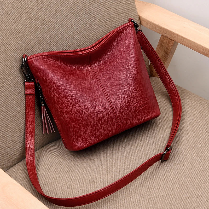 New Shoulder Crossbody Bags for Women High Quality PU Leather Messenger Bag Female Purse and Handbags Sac A Main Designer Bag