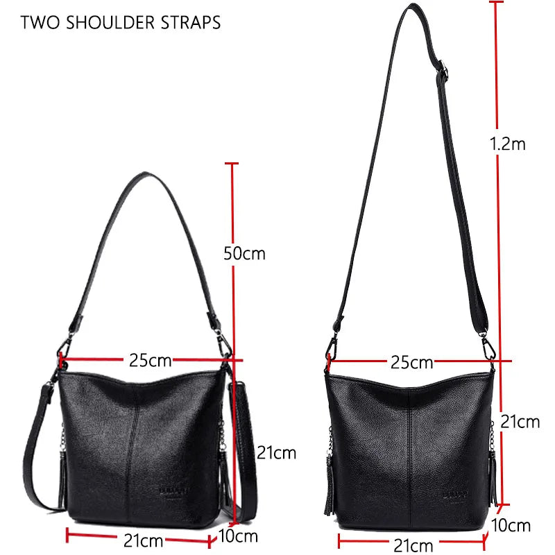 New Shoulder Crossbody Bags for Women High Quality PU Leather Messenger Bag Female Purse and Handbags Sac A Main Designer Bag