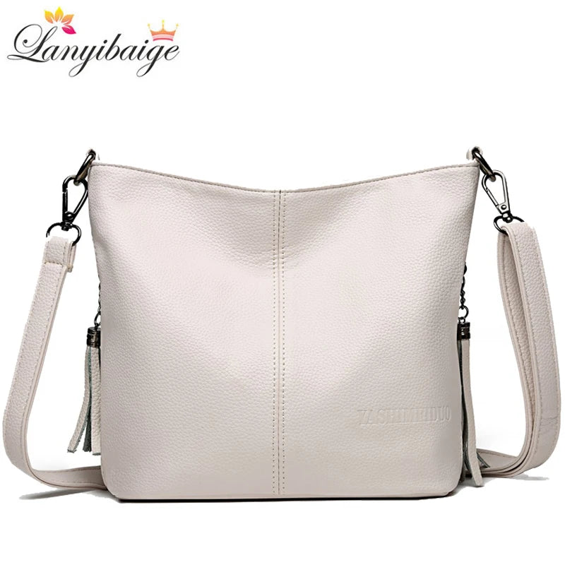 New Shoulder Crossbody Bags for Women High Quality PU Leather Messenger Bag Female Purse and Handbags Sac A Main Designer Bag