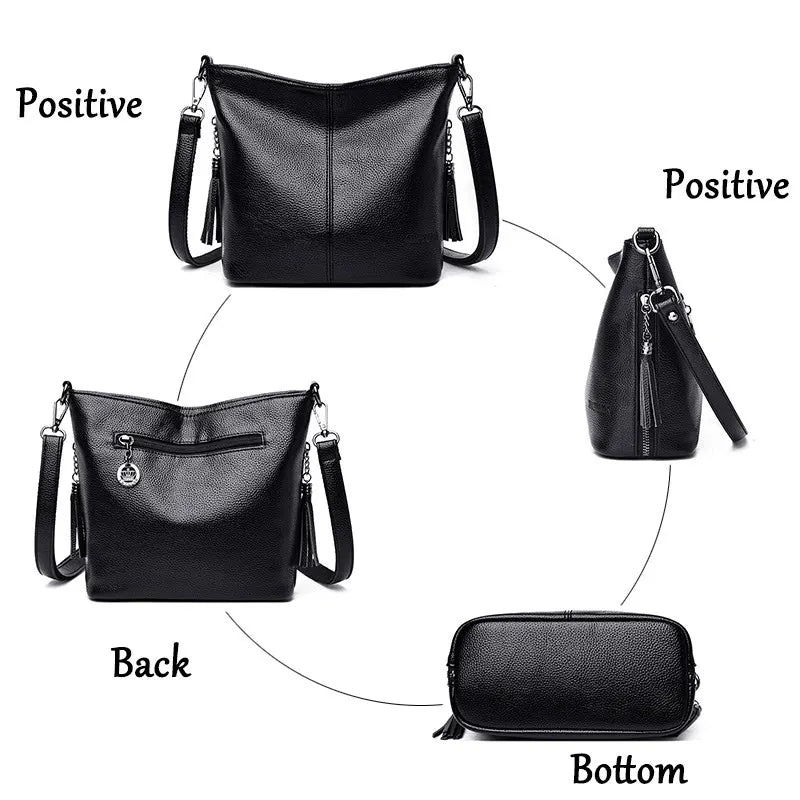 New Shoulder Crossbody Bags for Women High Quality PU Leather Messenger Bag Female Purse and Handbags Sac A Main Designer Bag