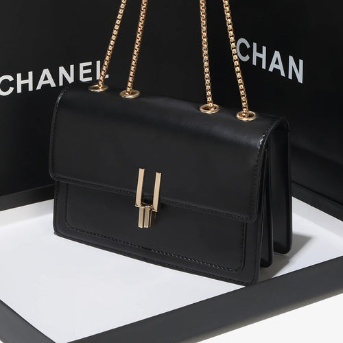 Belt decoration flip cover handbag crossbody bag