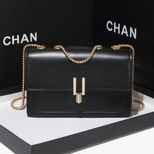 Belt decoration flip cover handbag crossbody bag