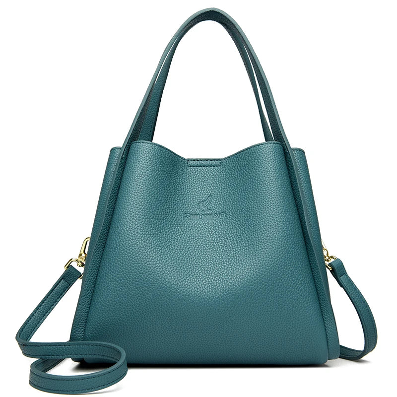 Genuine Brand Tote Bag Leather Luxury Handbags Women Bags Designer Handbags High Quality Ladies Crossbody Hand Bags for Women